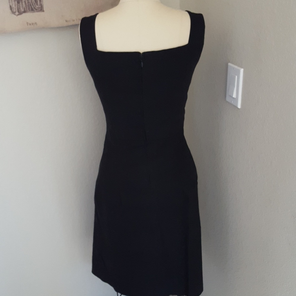 NWT DSquared2 Minimalist Black Sheath Dress 42 - Picture 7 of 8